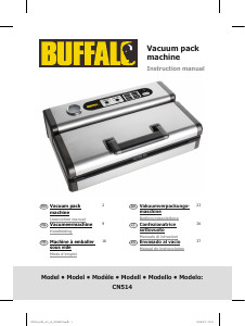 Bedienungsanleitung Buffalo CN514 Vakuumierer