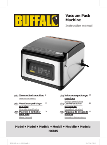 Mode d’emploi Buffalo HX585 Appareils de mise sous vide