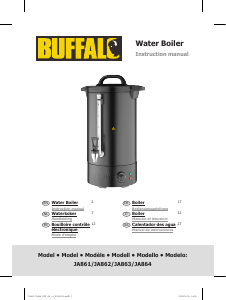 Mode d’emploi Buffalo JA861 Fontaine à eau