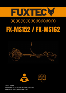 Bedienungsanleitung Fuxtec FX-MS152 Freischneider