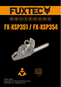 Bedienungsanleitung Fuxtec FX-KSP354 Kettensäge