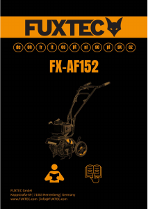Manuál Fuxtec FX-AF152 Kultivátor