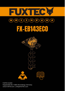 Mode d’emploi Fuxtec FX-EB143ECO Tarière foreuse