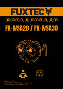 Manuál Fuxtec FX-WSA30G Naviják na zahradní hadici