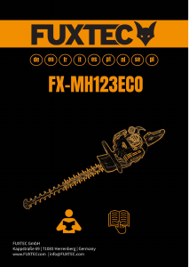 Mode d’emploi Fuxtec FX-MH123ECO Taille-haies