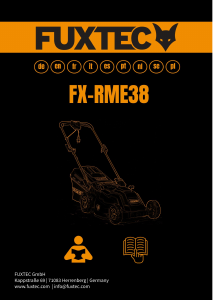 Bedienungsanleitung Fuxtec FX-RME38 Rasenmäher