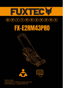 Mode d’emploi Fuxtec FX-E2RM43PRO Tondeuse à gazon