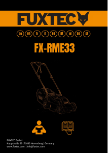 Mode d’emploi Fuxtec FX-RME33 Tondeuse à gazon