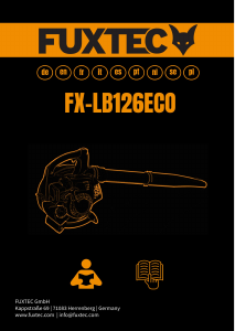 Manual Fuxtec FX-LB126ECO Soprador de folhas