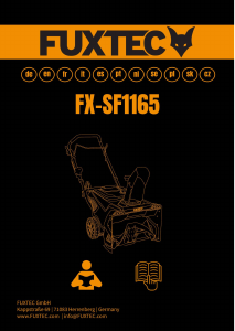 Manual Fuxtec FX-SF1165 Ventilador de neve