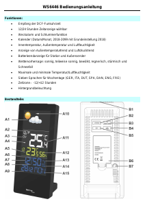 Bedienungsanleitung Technoline WS 6446 Wetterstation