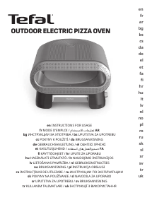 Manual Tefal JM600TE0 Pizza Maker