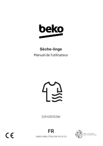 Mode d’emploi BEKO D3H28303W Sèche-linge