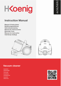 Manual H.Koenig STC58 Aspirador