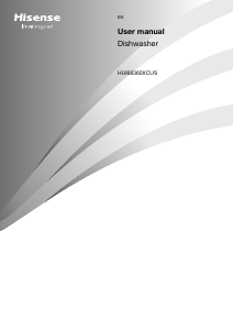 Handleiding Hisense HUI66360XCUS Vaatwasser