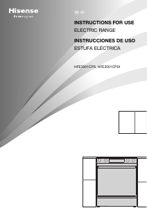 Manual de uso Hisense HFE3501CPSI Cocina