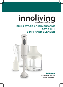 Bruksanvisning Innoliving INN-886 Stavmixer