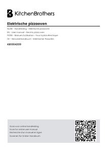 Bedienungsanleitung KitchenBrothers KB1004209 Pizzamaker