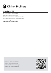 Mode d’emploi KitchenBrothers KB1004032 Réfrigérateur