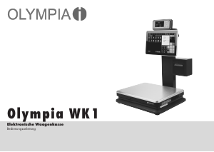 Bedienungsanleitung Olympia WK1 POS-Terminal