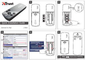 Manual Trust 17804 Remote Control