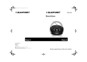 Návod Blaupunkt RCD 30 Stereo súprava