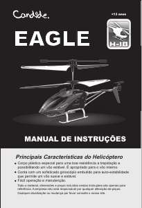 Manual Candide Eagle Helicóptero telecomandado