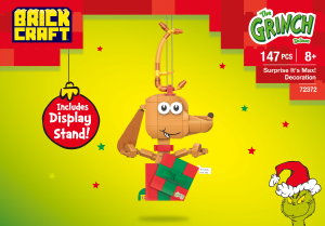 Manual Brickcraft set 72372 The Grinch Surprise its Max! decoration