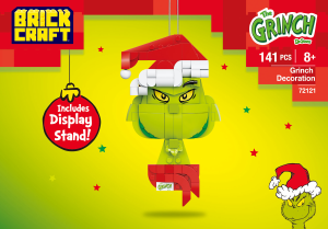 Manual Brickcraft set 72121 The Grinch Decoration