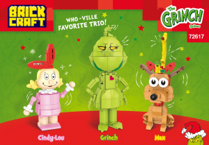 Manual Brickcraft set 72617 The Grinch Posable Grinch Figures