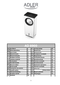Használati útmutató Adler AD 8900 Ventilátor