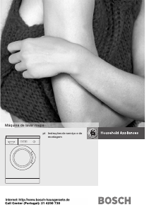Manual Bosch WFX2463EE Máquina de lavar roupa