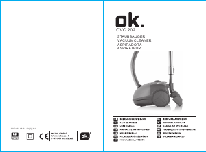 Manual OK OVC 202 Vacuum Cleaner