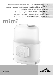 Használati útmutató Eta Mimi 3306 90000 Palackmelegítő