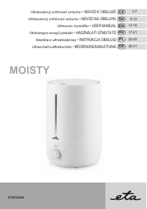 Bedienungsanleitung Eta Moisty 3629 90000 Luftbefeuchter
