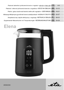 Bedienungsanleitung Eta Elena 9595 90000 Wasserkocher