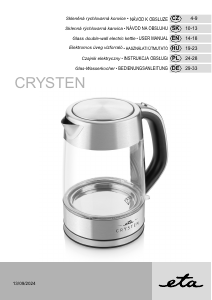 Instrukcja Eta Crysten 4154 90000 Czajnik