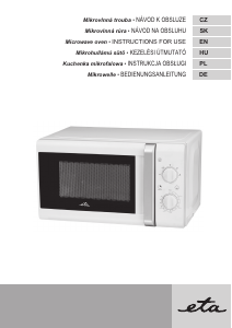 Instrukcja Eta Klasico 0208 90000 Kuchenka mikrofalowa