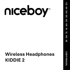 Instrukcja Niceboy KIDDIE 2 Słuchawki