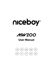 Instrukcja Niceboy MW200 Mysz