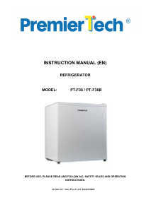 Manuale PremierTech PT-F36B Frigorifero