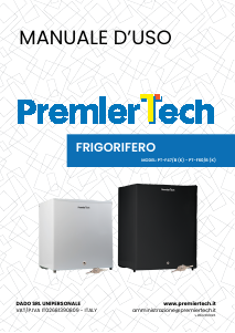 Manuale PremierTech PT-F60K Frigorifero
