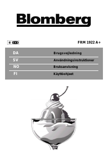 Käyttöohje Blomberg FRM 1922 Pakastin