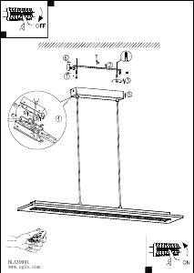 Hướng dẫn sử dụng Eglo 39901 Đèn