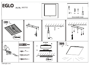 Hướng dẫn sử dụng Eglo 900705 Đèn