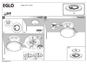 Instrukcja Eglo 901531 Lampa