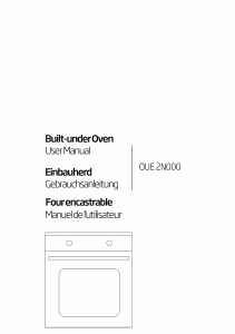 Bedienungsanleitung BEKO OUE 2N000 X Backofen