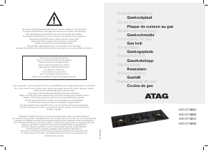 Mode d’emploi ATAG HG1471MBA Table de cuisson