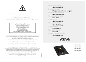 Manual de uso ATAG HG3171MBA Placa