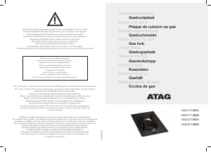 Manual de uso ATAG HG3171MBB Placa